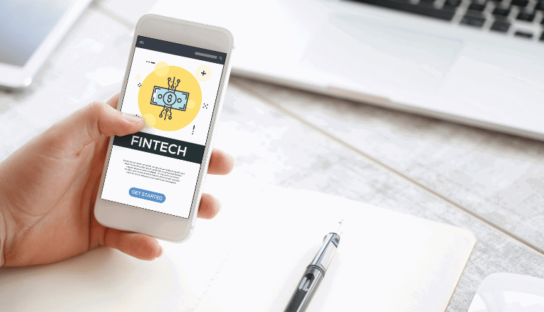 Image: Fintech app